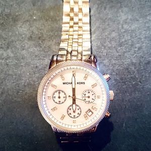 Michael Kors Two-toned watch.